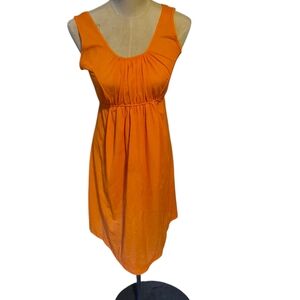 Vintage 60s JC Penney Orange Nightie Lingerie Small